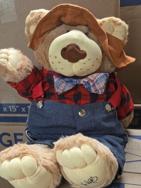 Vintage 1983 Furskins Teddy Bear by Xavier Roberts
